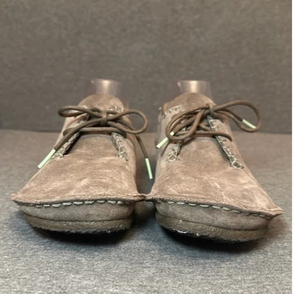 Clark’s Originals Faraway Field Moccasins Brown Suede Crepe Soles Women Size 9.5 - Picture 4 of 8
